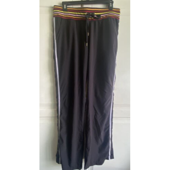 C&C California Women’s‎ Black Ultra Thin Black Athletic Sport Pant Sz Large - Picture 1 of 7